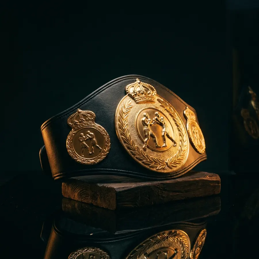 Ceinture de champion — visuel fictif